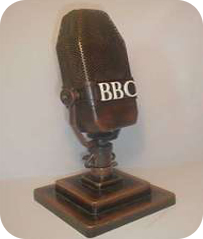 old radio microphone